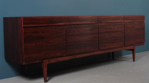 Ib Kofod-Larsen Model-66 Rosewood Credenza for Faarup Møbelfabrik - Mid Century Modern Toronto