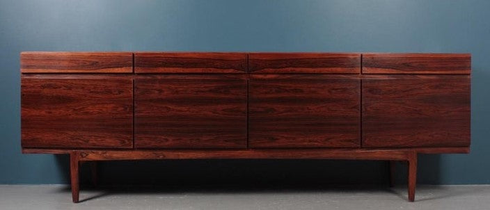 Ib Kofod-Larsen Model-66 Rosewood Credenza for Faarup Møbelfabrik - Mid Century Modern Toronto