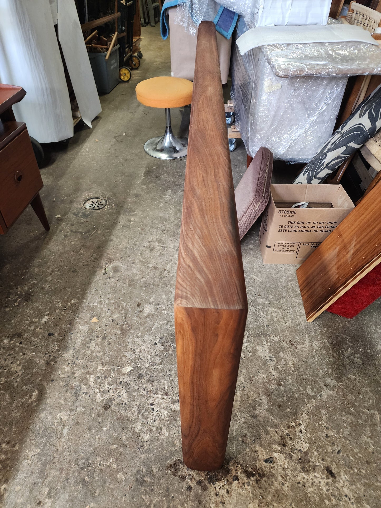 REFINISHED will be REUPHOLSTERED Mid Century Modern A. Pearsall 1709-s Sofa