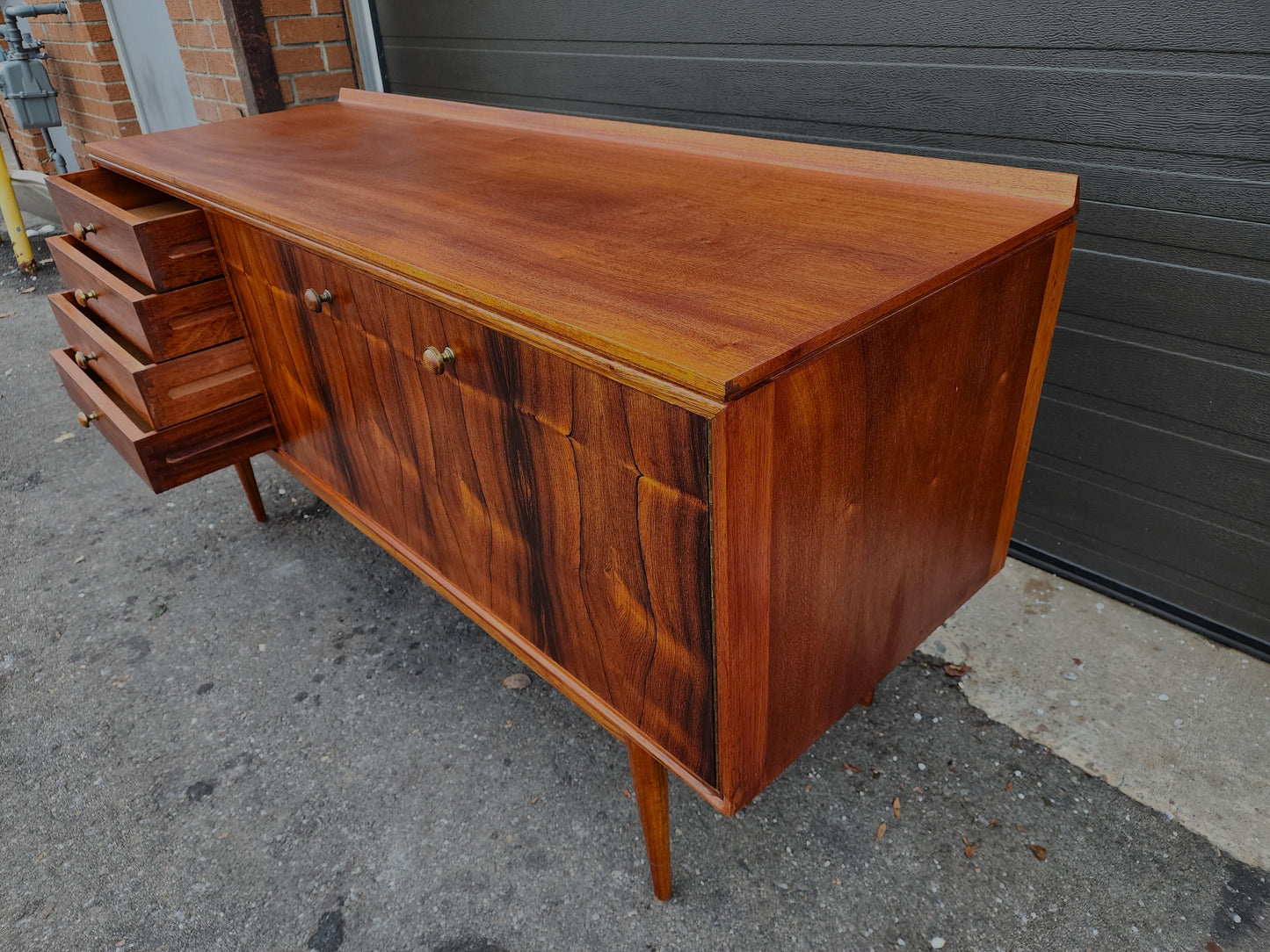 REFINISHED MCM Rosewood Sideboard by R. Heritage for Archie Shine 60"
