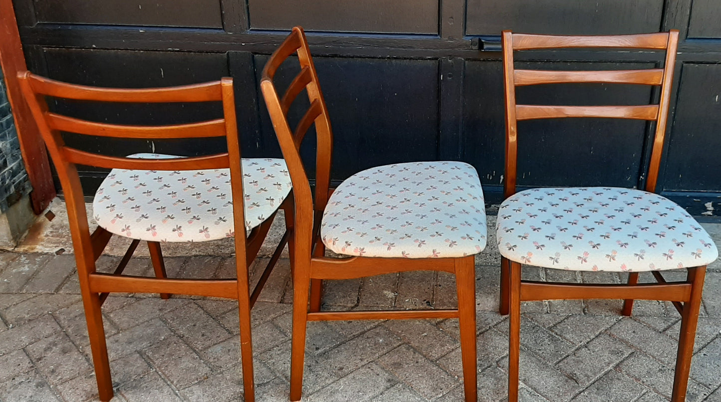 Mid Century Modern Walnut Chairs Restored, 3 for the price of 2 - Mid Century Modern Toronto
