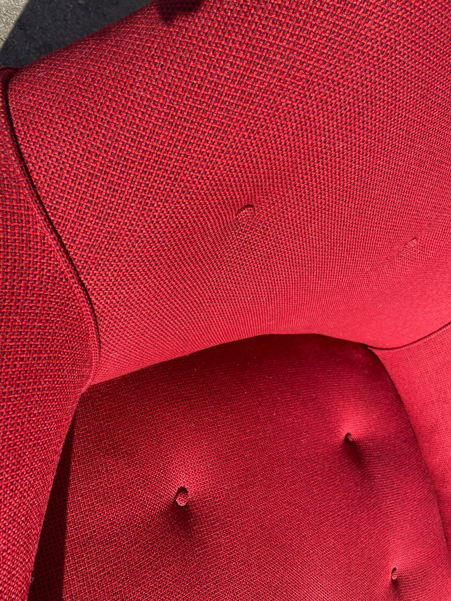 RESTORED Mid Century Modern A. Pearsall Style Gondola Sofa & Lounge Chair