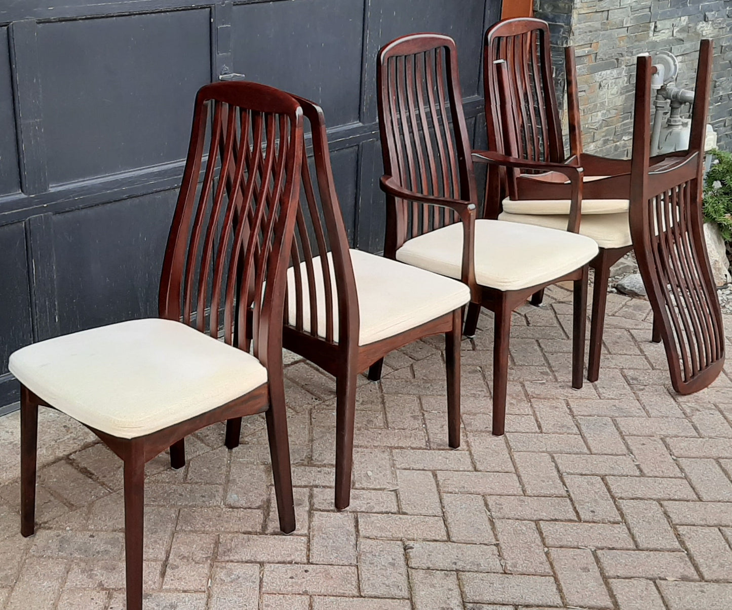 6 MCM Rosewood Chairs by Svegards Markaryd, PERFECT - Mid Century Modern Toronto