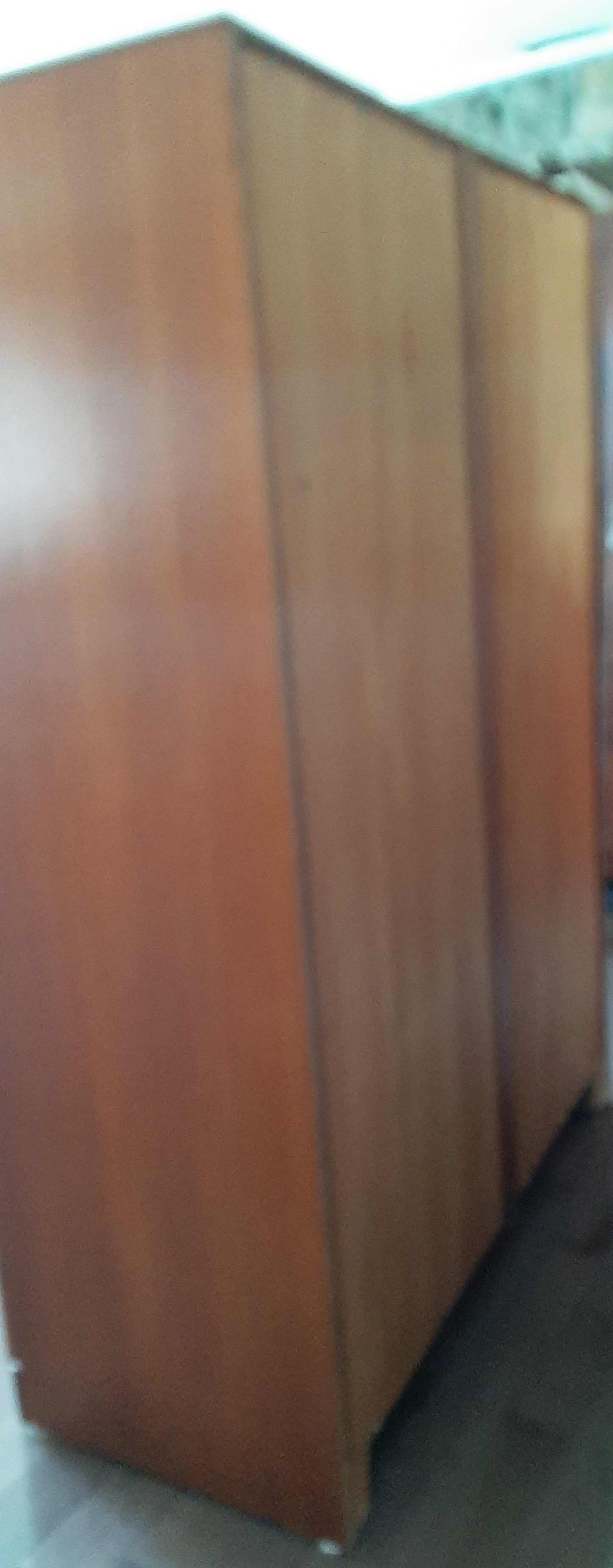 REFINISHED MCM teak wardrobe with mirror by Austinsuite, PERFECT - Mid Century Modern Toronto