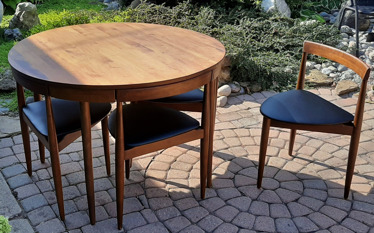 RESTORED MCM Hans Olsen for Winchendon Roundette Dining Set PERFECT - Mid Century Modern Toronto