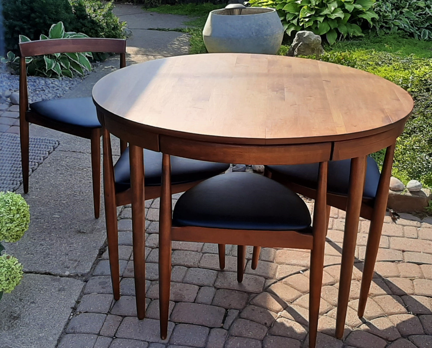 RESTORED MCM Hans Olsen for Winchendon Roundette Dining Set PERFECT - Mid Century Modern Toronto