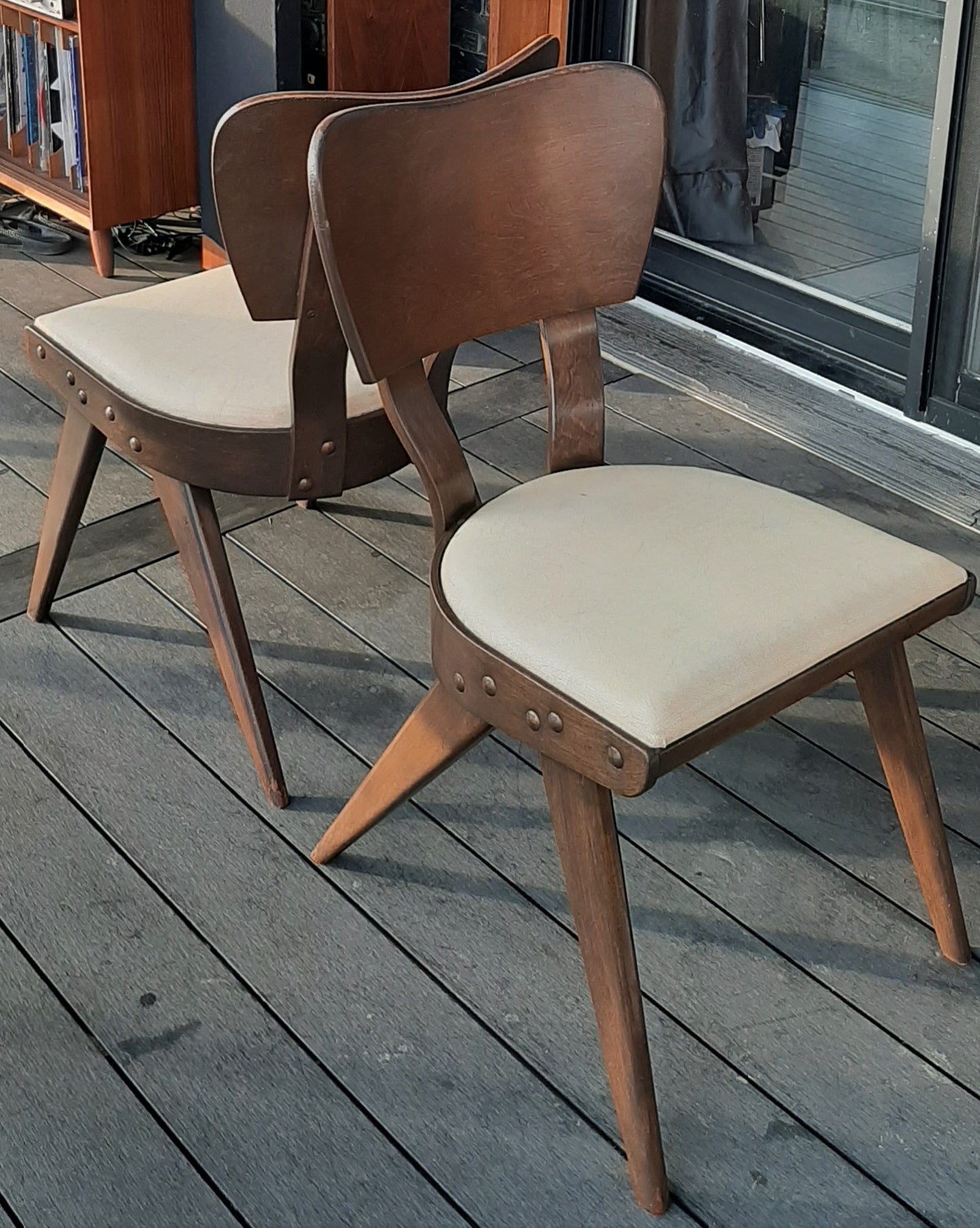 Rare Russell Spanner Catalina Dining Table Extendable Refinished 60"-78"and 6 Chairs - Mid Century Modern Toronto