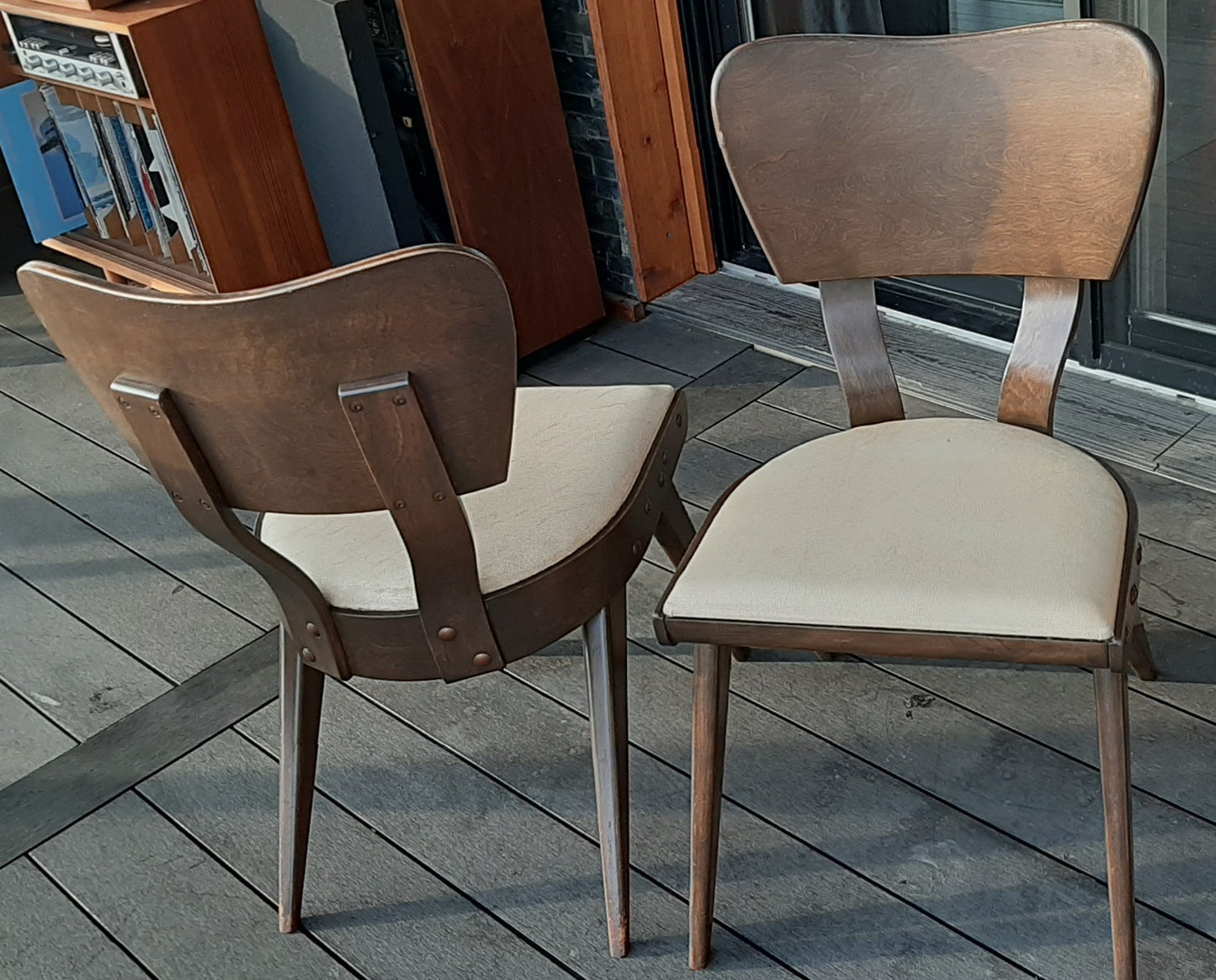 Rare Russell Spanner Catalina Dining Table Extendable Refinished 60"-78"and 6 Chairs - Mid Century Modern Toronto