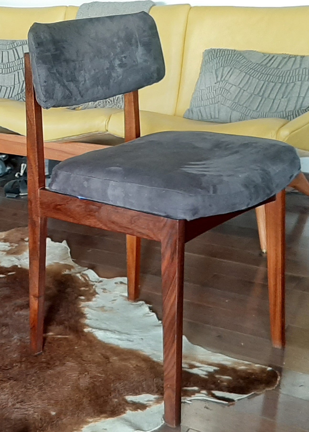 6 RESTORED Mid Century Modern Solid Teak Chairs by Jan Kuypers, perfect, each $167 only - Mid Century Modern Toronto