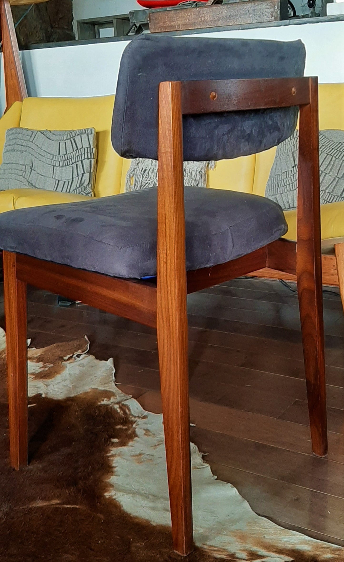 6 RESTORED Mid Century Modern Solid Teak Chairs by Jan Kuypers, perfect, each $167 only - Mid Century Modern Toronto
