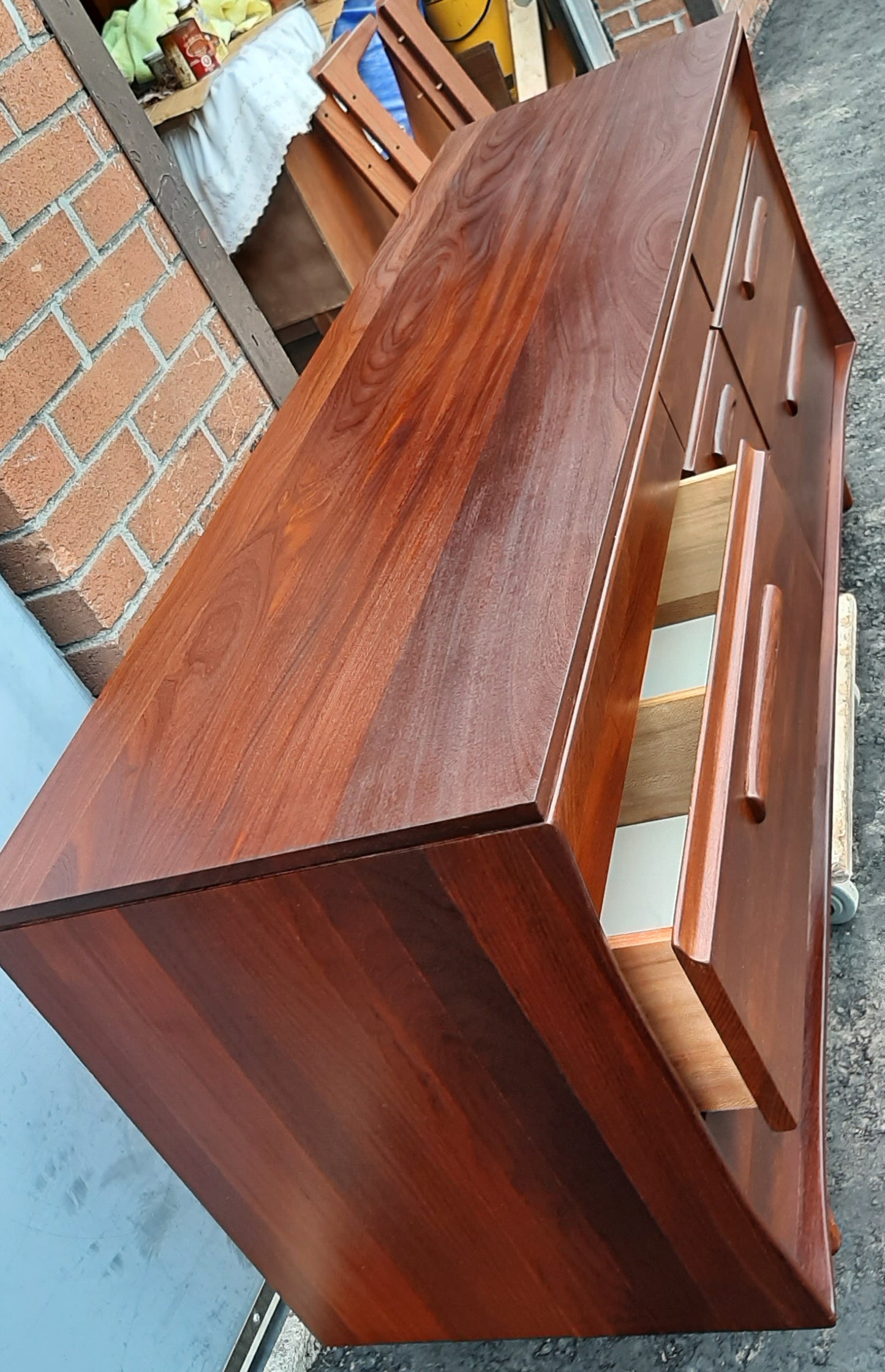 REFINISHED MCM SOLID TEAK Dresser & Tallboy by Imperial- PERFECT - Mid Century Modern Toronto