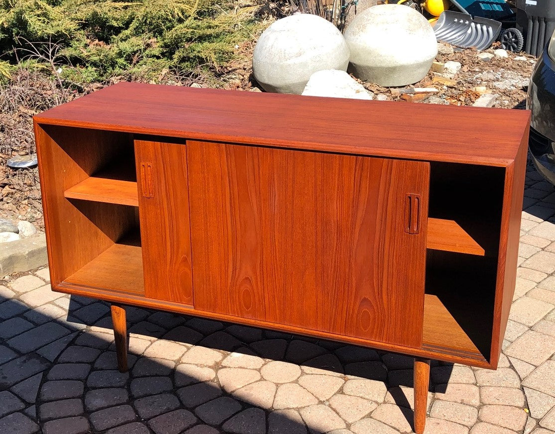 REFINISHED MCM  Teak Buffet Sideboard 48" - Mid Century Modern Toronto