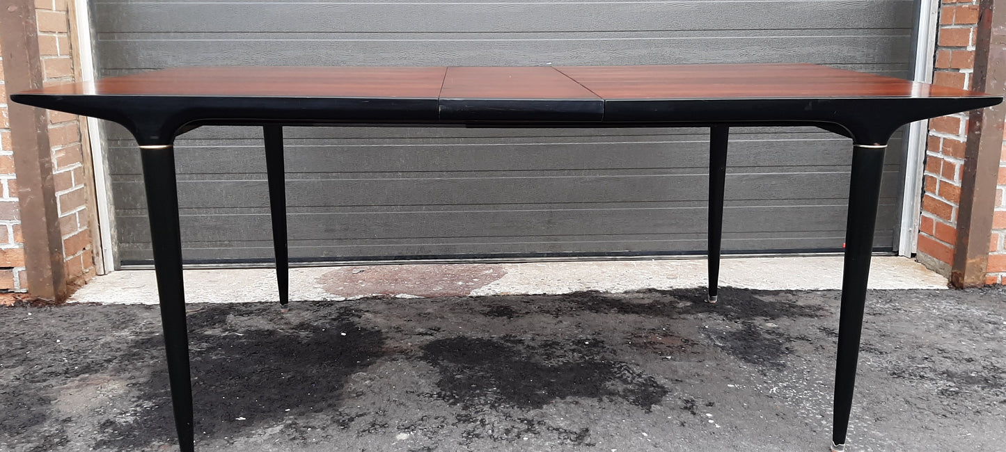 Rare MCM Rosewood Dining Table w 1 leaf 60" -72", "Cortina" by Svante Skogh - Mid Century Modern Toronto