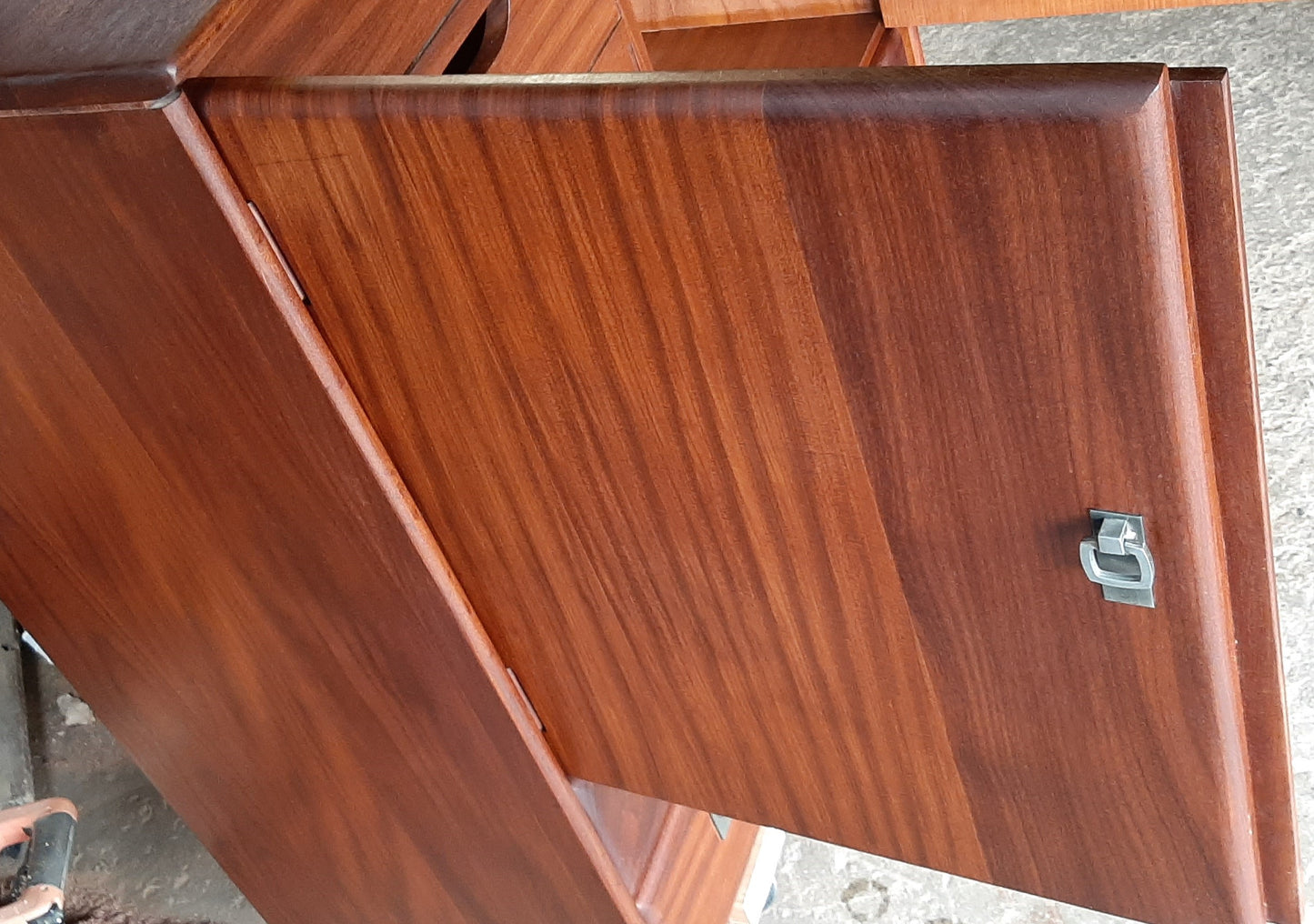 REFINISHED MCM SOLID TEAK Compact Wardrobe and 9 Drawers Dresser by Imperial, PERFECT - Mid Century Modern Toronto