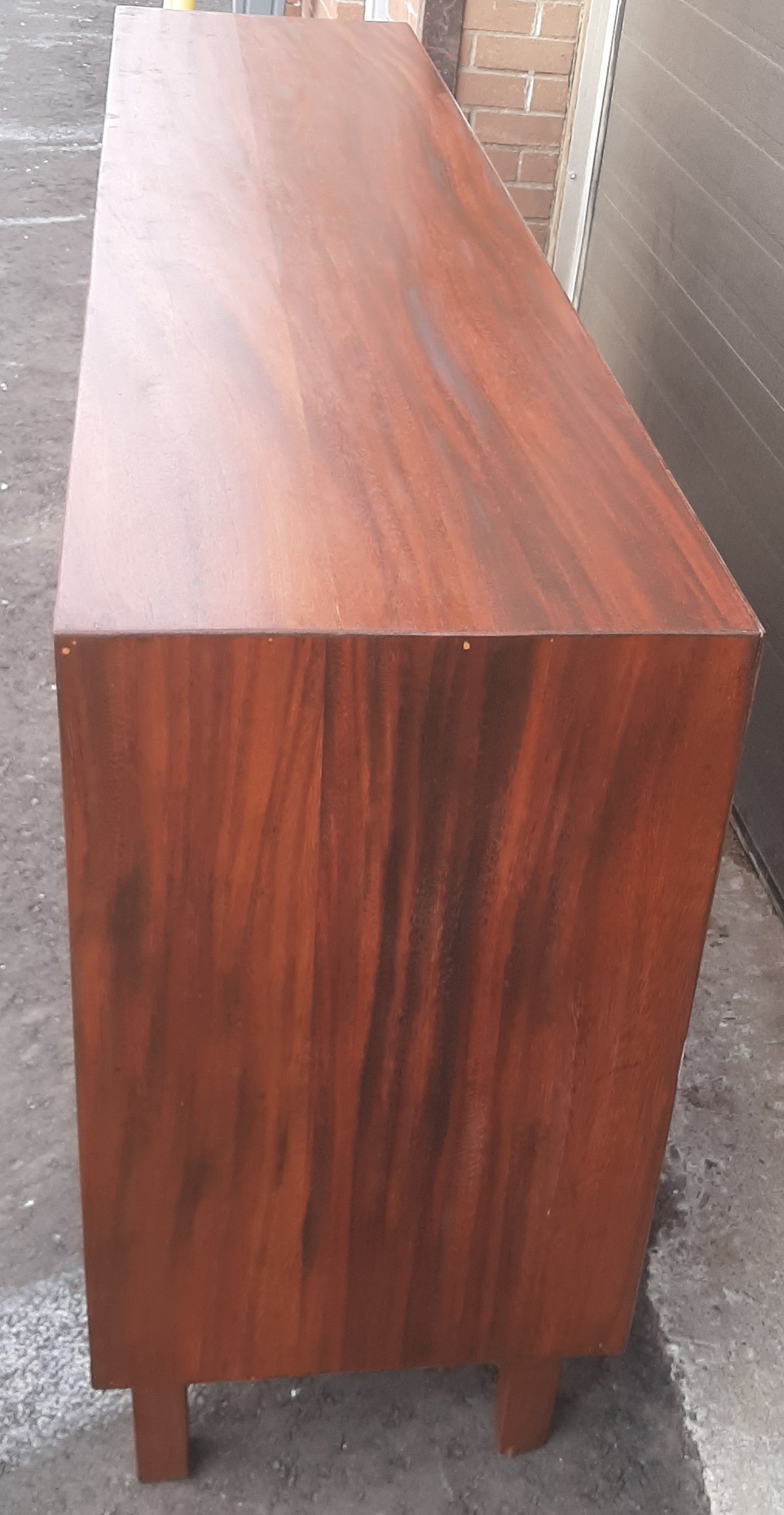 REFINISHED MCM Solid Wood Credenza Sideboard 81.5" - Mid Century Modern Toronto