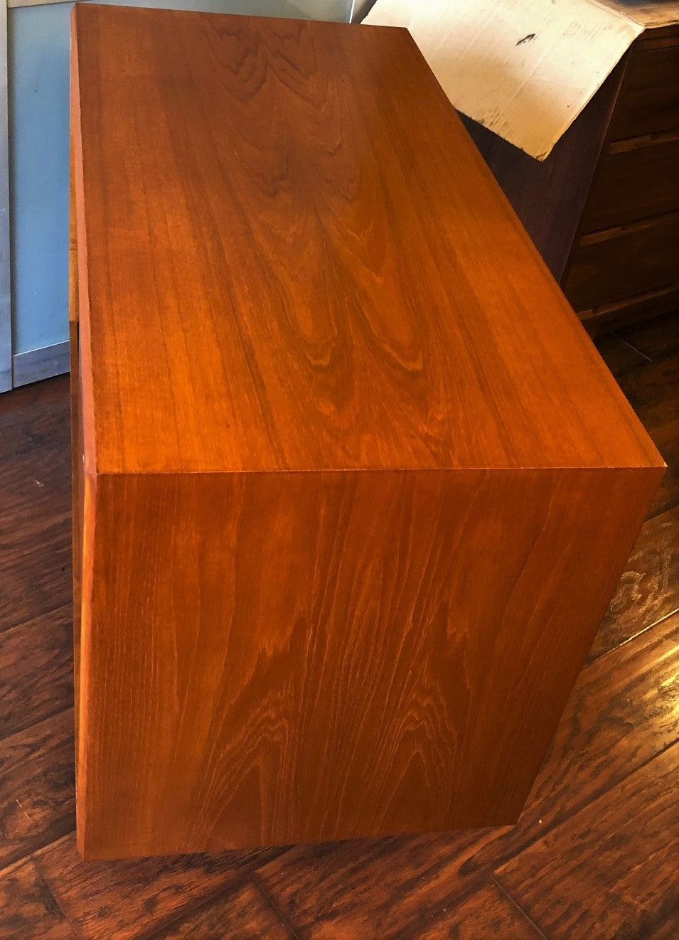 REFINISHED MCM  Teak Buffet Sideboard Console compact 36" PERFECT - Mid Century Modern Toronto