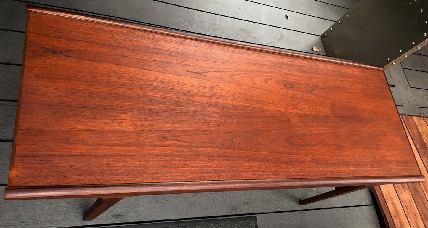REFINISHED MCM Teak Coffee Table, PERFECT, treated for durability - Mid Century Modern Toronto