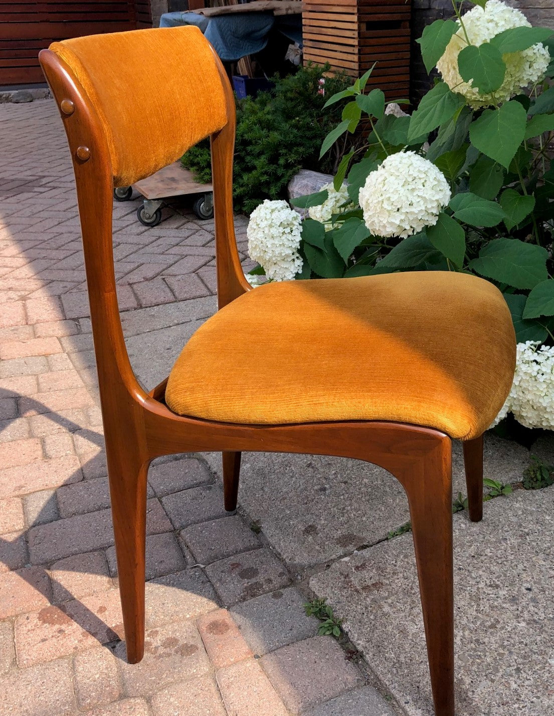 6 MCM Teak Chairs by Deilcraft RESTORED, each $150 only - Mid Century Modern Toronto