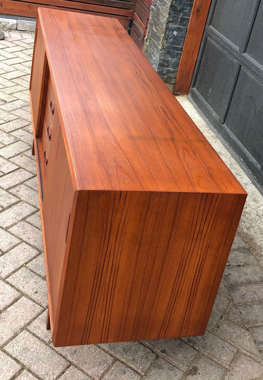 REFINISHED MCM Teak Sideboard, almost PERFECT, 6ft - Mid Century Modern Toronto