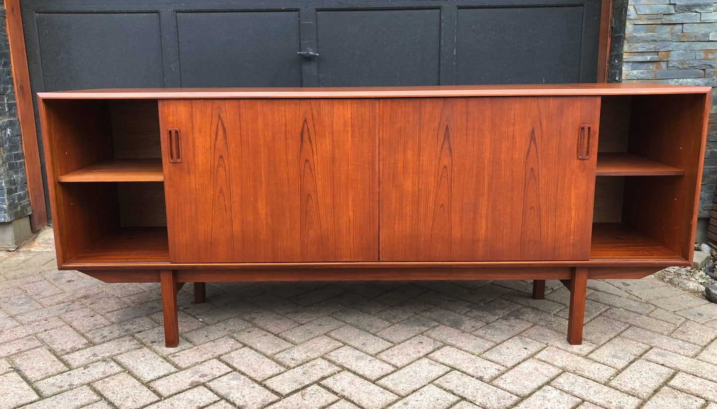 REFINISHED MCM Teak Sideboard, almost PERFECT, 6ft - Mid Century Modern Toronto