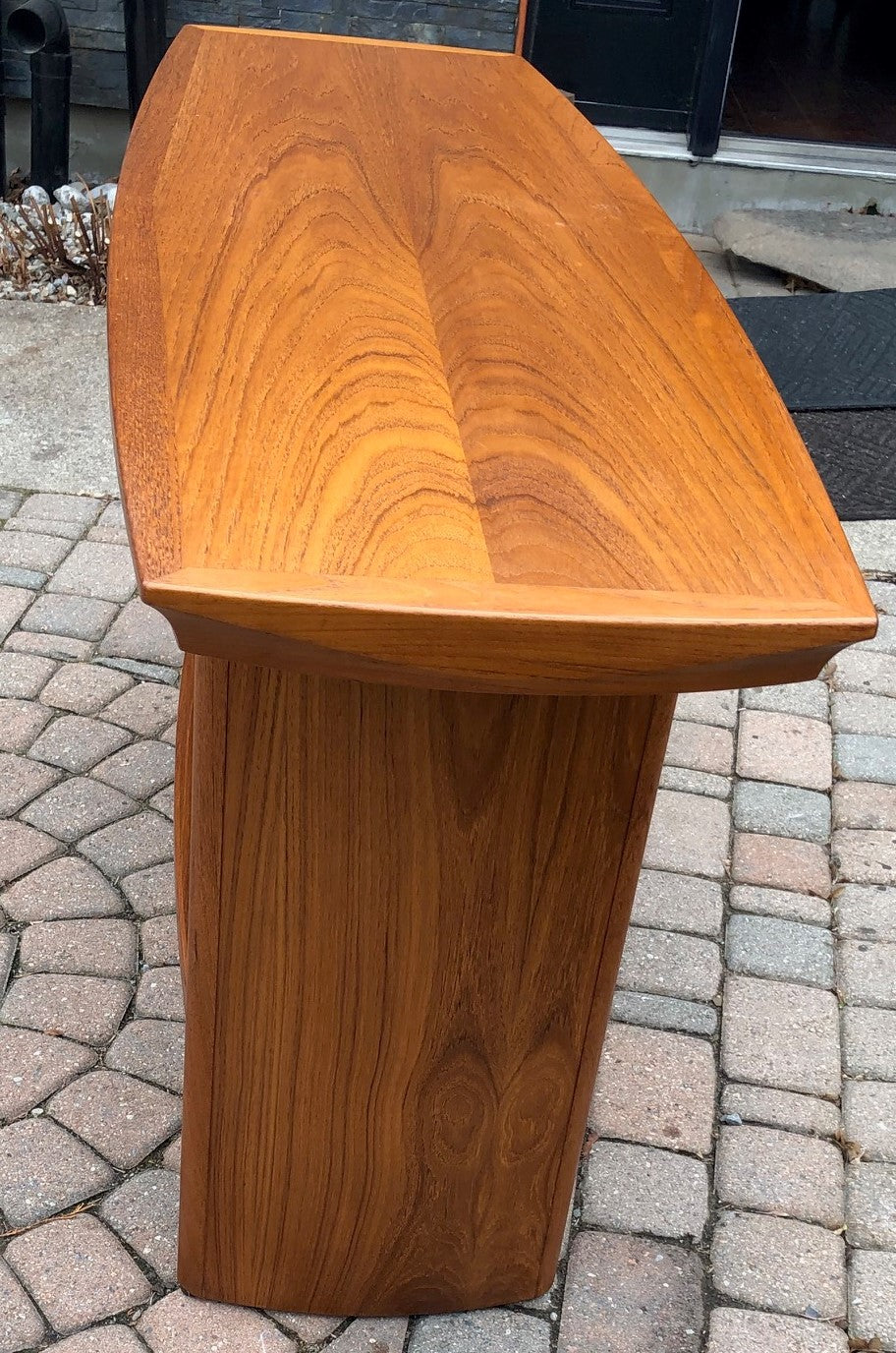 RESERVED for K. ***Danish MCM Pedersen & Hansen Solid Teak Mirror and Console Table,  PERFECT - Mid Century Modern Toronto