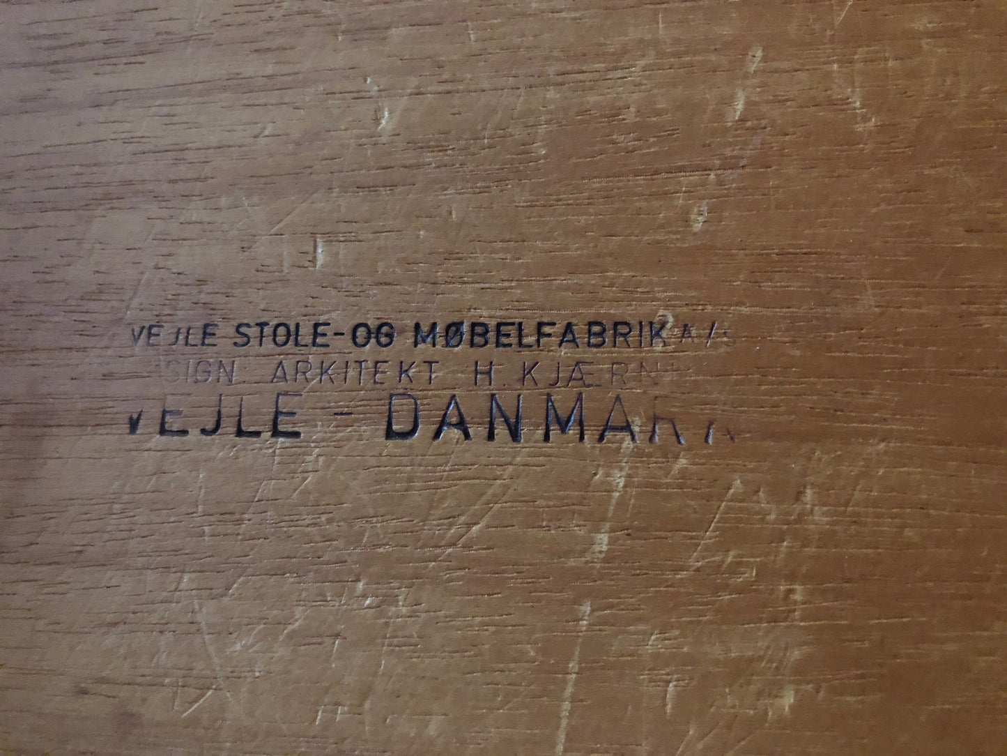 REFINISHED Danish MCM Teak Table Surfboard Extendable by H Kjaernulf for Vejle, perfect - Mid Century Modern Toronto