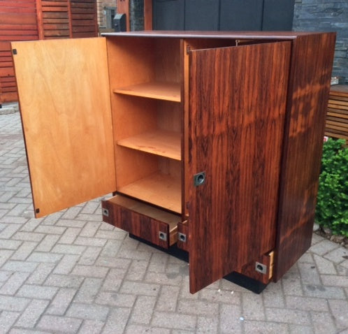 COMMING SOON Rosewood MCM Wardrobe Tall Dresser Restored 46" - Mid Century Modern Toronto