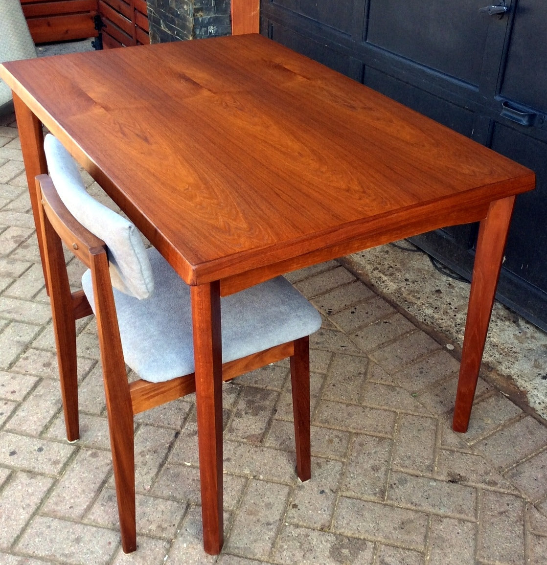 REFINISHED Danish Mid Century Modern Teak Dining Table by Henning Kjaernulf - Mid Century Modern Toronto
