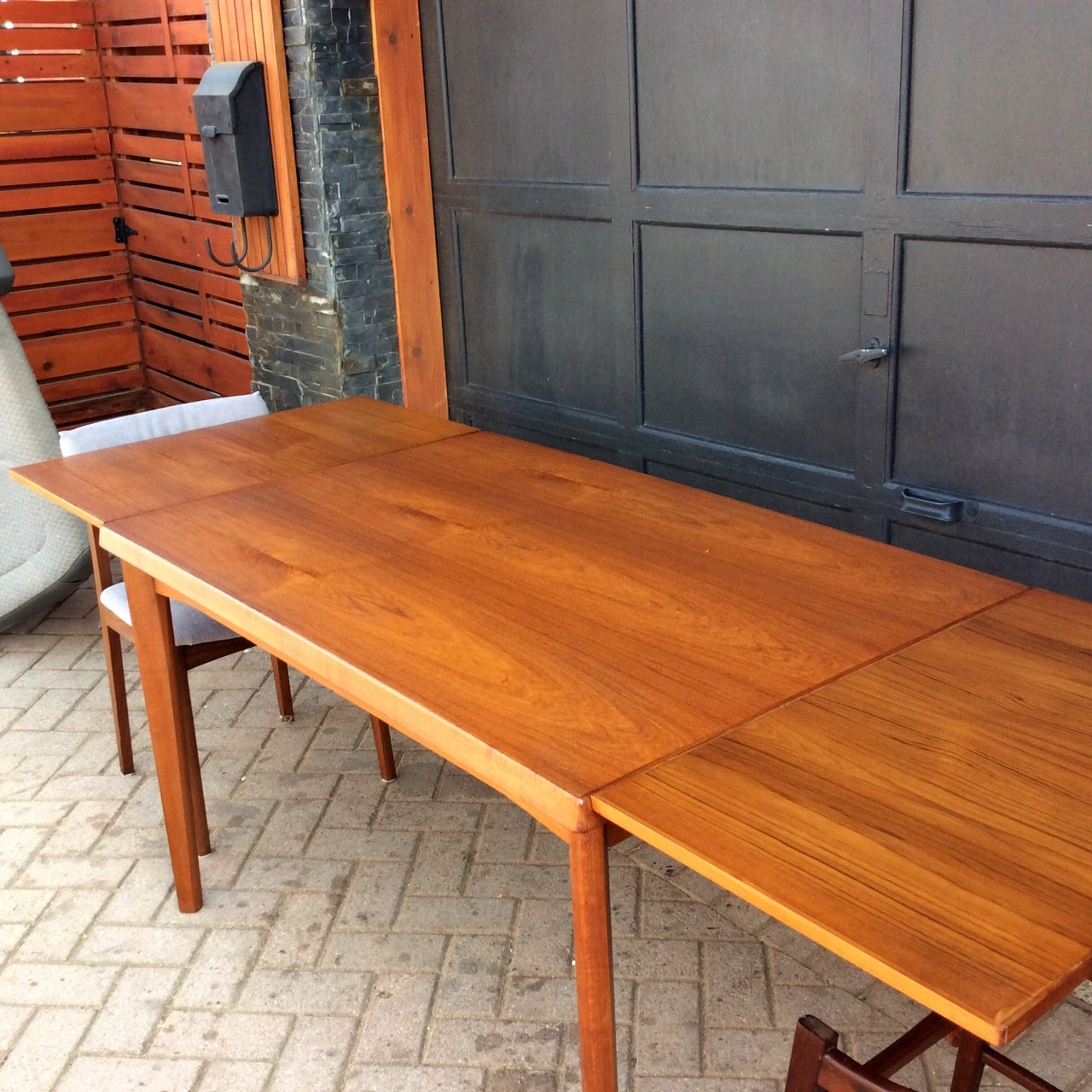 REFINISHED Danish Mid Century Modern Teak Dining Table by Henning Kjaernulf - Mid Century Modern Toronto