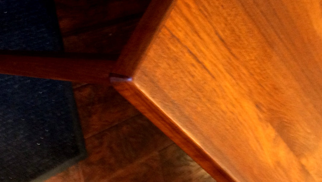 REFINISHED Danish Mid Century Modern Teak Dining Table by Henning Kjaernulf - Mid Century Modern Toronto