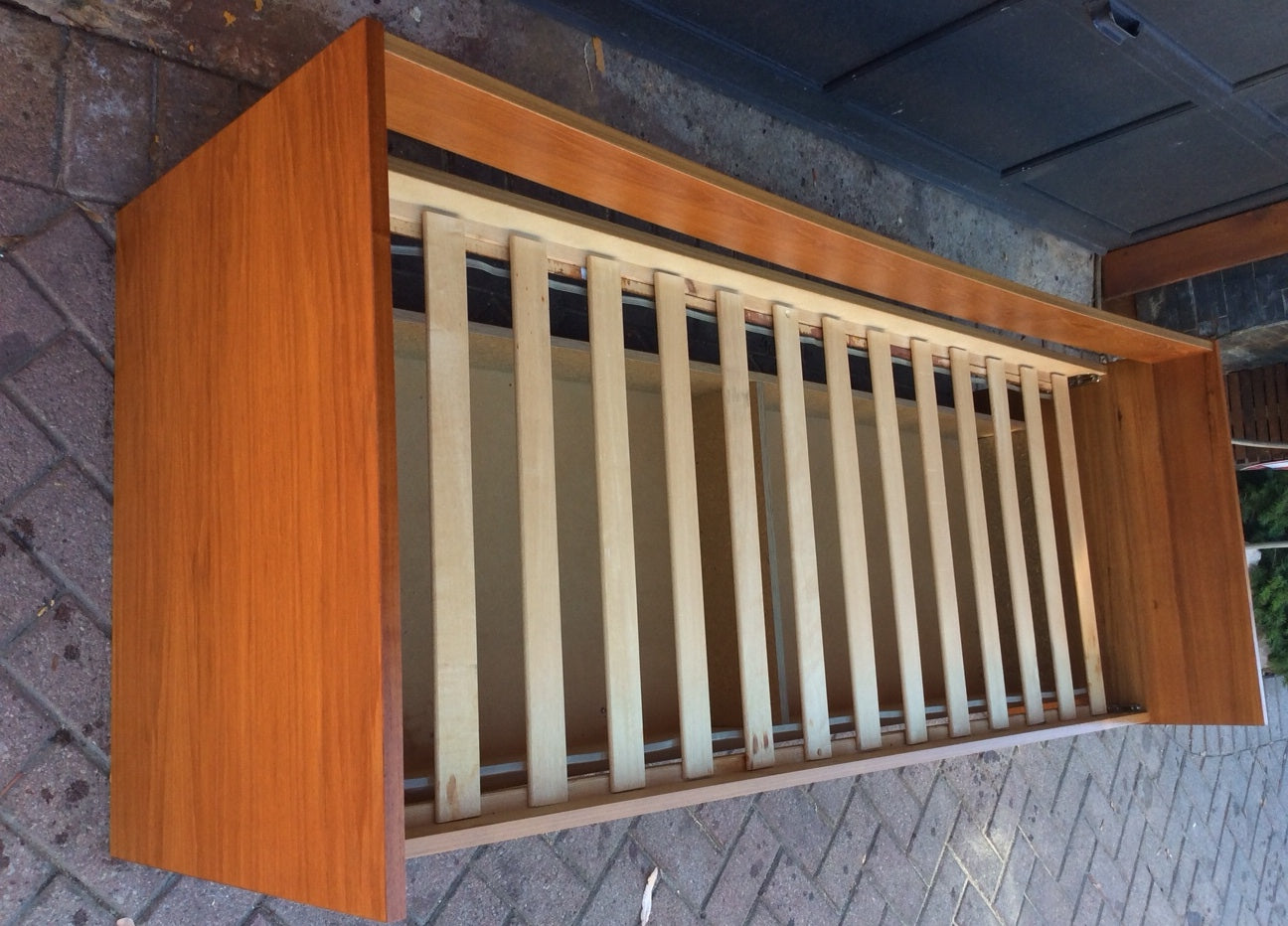 Danish Mid Century Modern Teak Day Bed with Storage Drawer - Mid Century Modern Toronto
