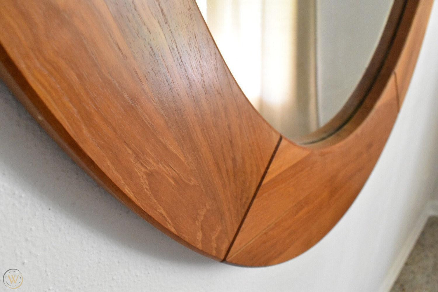 RESERVED for K. ***Danish MCM Pedersen & Hansen Solid Teak Mirror and Console Table,  PERFECT - Mid Century Modern Toronto