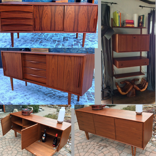 3. How to maintain RESTORED Mid Century Modern teak, walnut and rosewood furniture