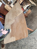 REFINISHED MCM Walnut Table w 1 Leaf-part of the set 7