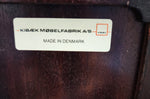 RESTORED Danish Mid Century Modern Rosewood Tambour Cabinet 51