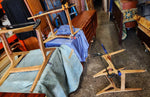 Choose Fabric***REFINISHED Danish Mid Century Modern Teak Chairs Swivel-Back by Arne Vodder 18