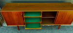 REFINISHED Danish Mid Century Modern Teak Sideboard by Gunni Omann for Axel Christensen 79
