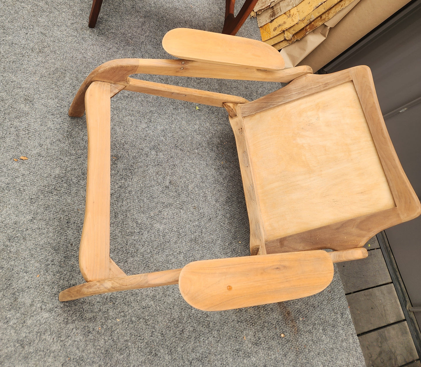 REFINISHED will get NEW CUSHIONS MCM Adrian Pearsall Lounge Chairs # 1209C
