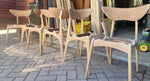 6 REFINISHED Mid Century Modern Walnut Chairs by Deilcraft 15