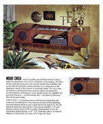 REFINISHED MCM Electrohome Circa 75 Model 701 Stereo Console Space Age Teak 8