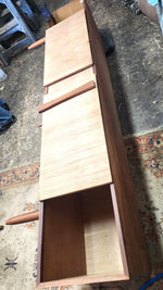 REFINISHED Danish Mid Century Modern Rosewood Credenza 94