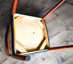 4 RESTORED Danish Mid Century Modern Teak Chairs by Sorø Stolefabrik w wide seats 12