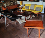 REFINISHED Mid Century Modern Teak Accent Table 3