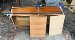 REFINISHED Danish Mid Century Modern Teak Cabinet Narrow 48