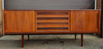 REFINISHED Danish Mid Century Modern Teak Sideboard by Johannes Andersen 79