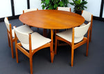 Danish MCM Teak Table by P.Hvidt & O.Mölgaard-Nielsen & 6 chairs by Finn Juhl for France & Søn 12