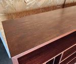 RESTORED Danish Mid Century Modern Rosewood Highboard Narrow 12