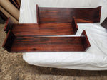 Mid Century Modern Rosewood Modular Wall Unit w Desk 11