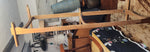 REFINISHED Mid Century Modern R.Huber Teak Scoop Sofa XL 11