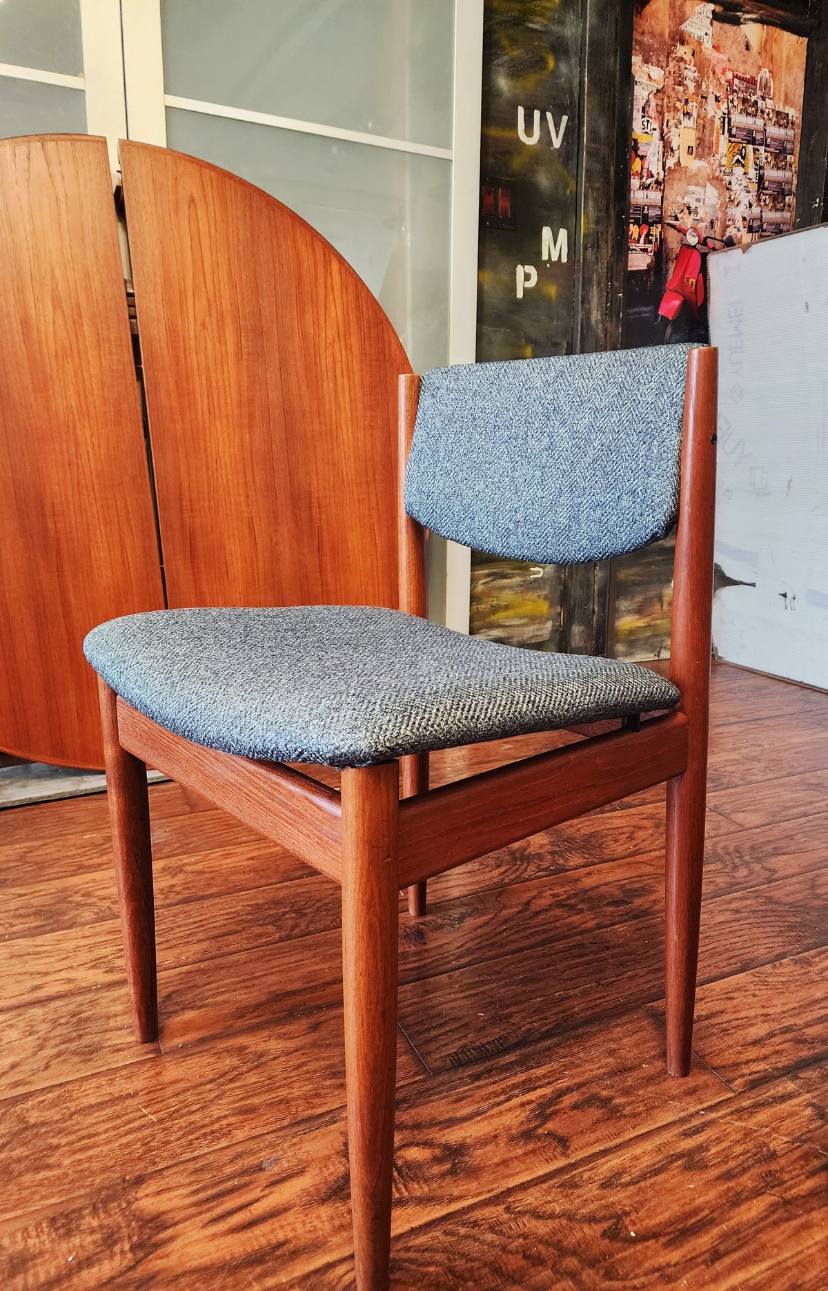 RESTORED Danish Mid-Century Modern Teak Chair by Finn Juhl for for France & Søn